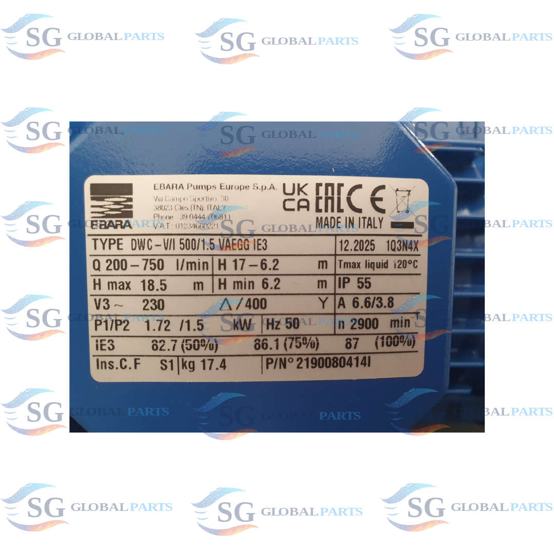 SG GLOBAL PARTS 3
